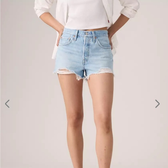 Levi's Pants - 501 ORIGINAL SHORT OJAI LUXOR HEAT SHORT